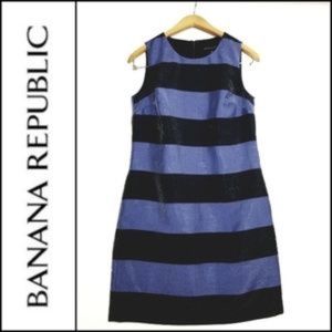 NWT Banana Republic Striped Shift Dress Size 4